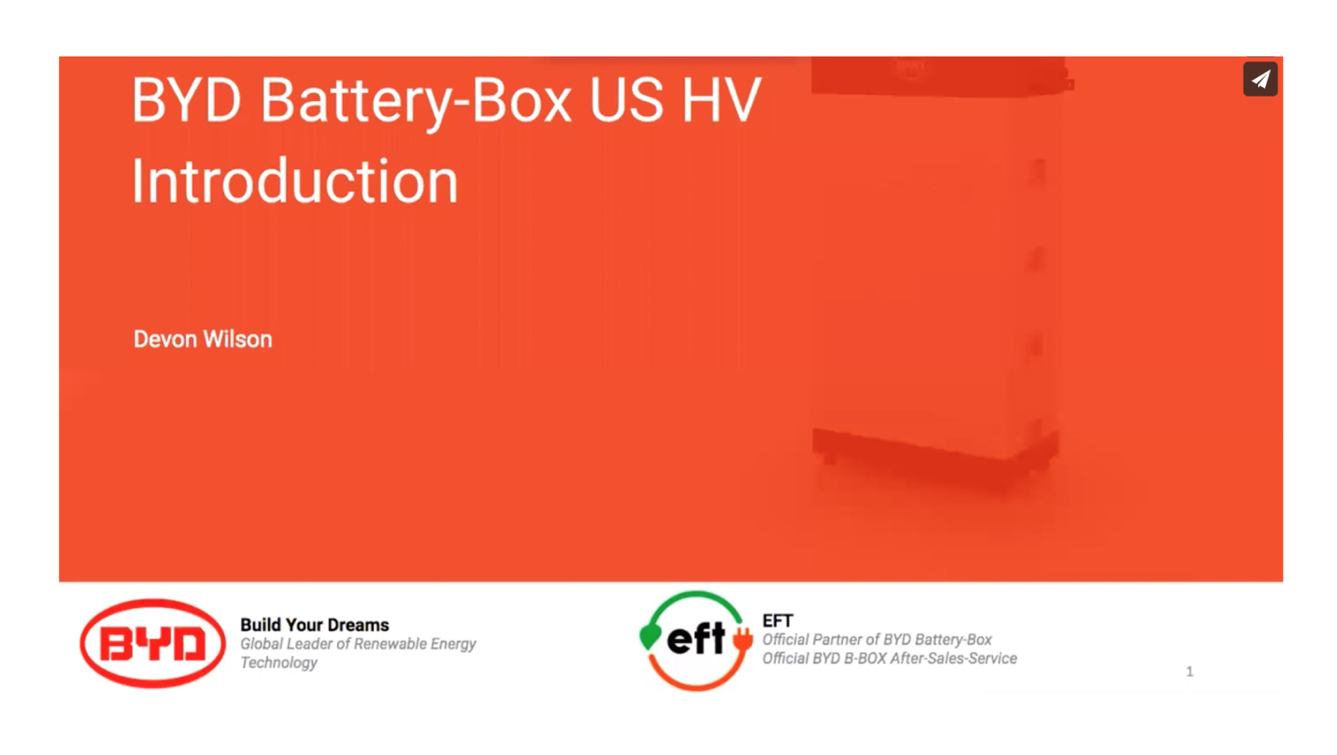 Webinar: Open Up Revenue Streams with the BYD Battery-Box
