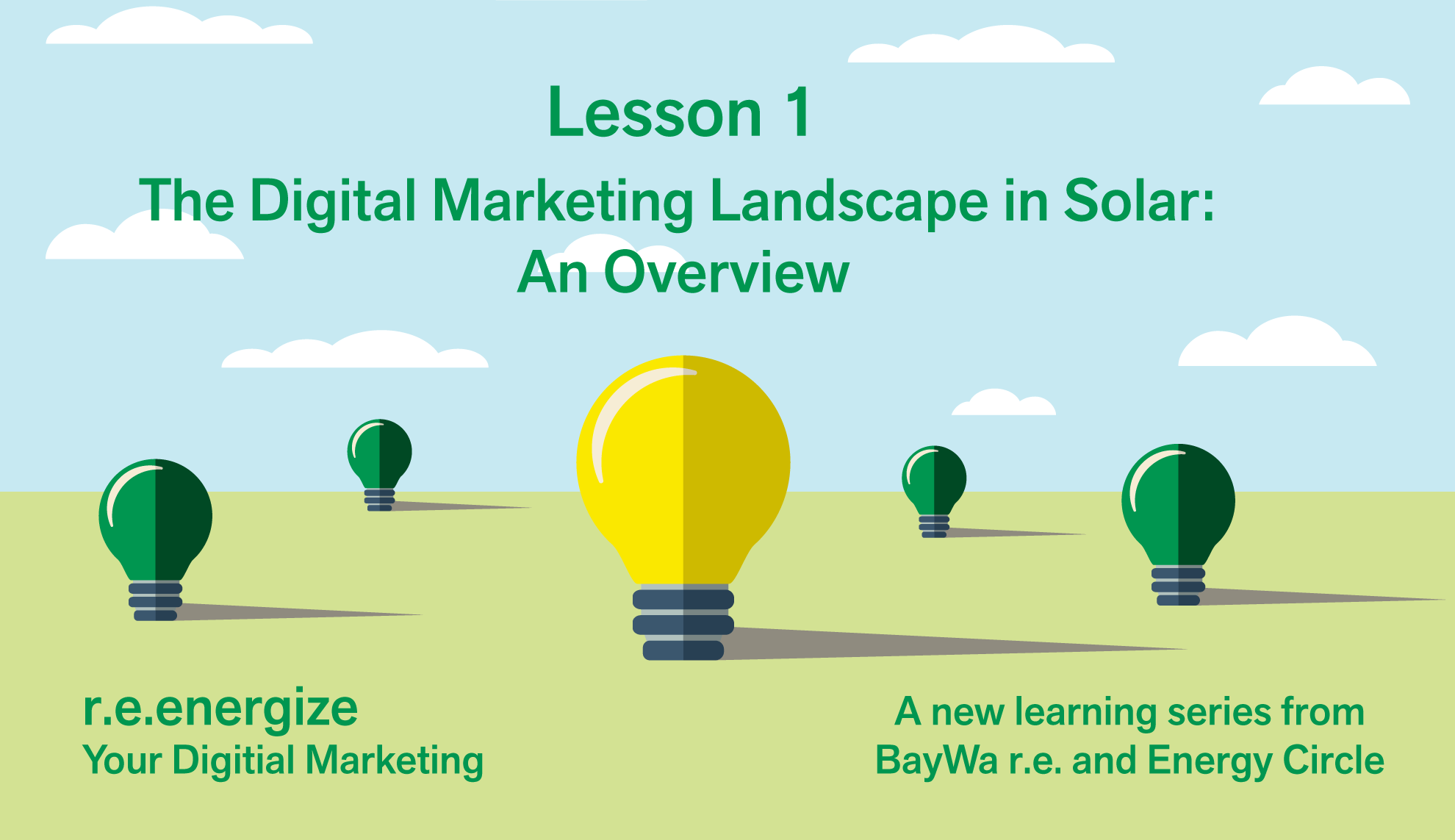 The Digital Marketing Landscape in Solar: An Overview