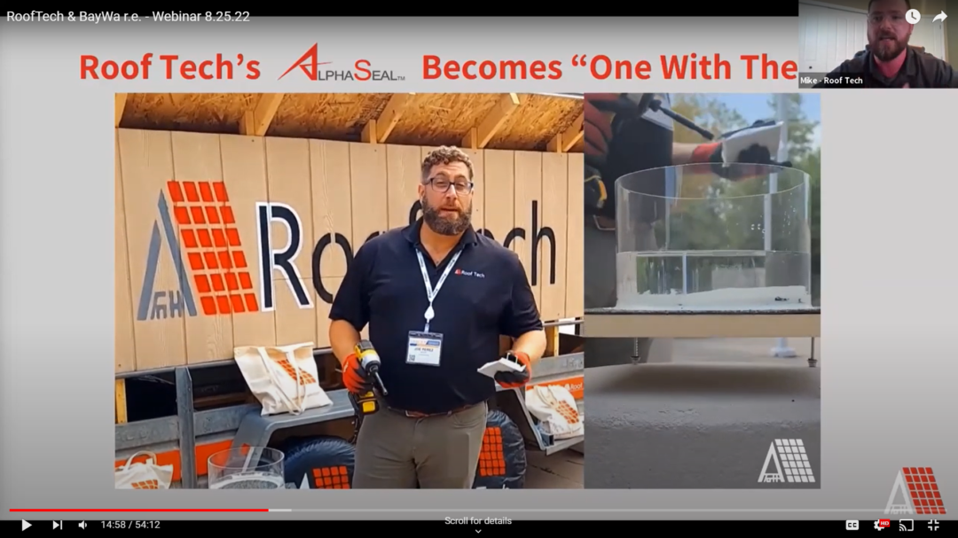 Clean PV Mounting for Solar Installers: Featuring AlphaSeal™ from Roof Tech