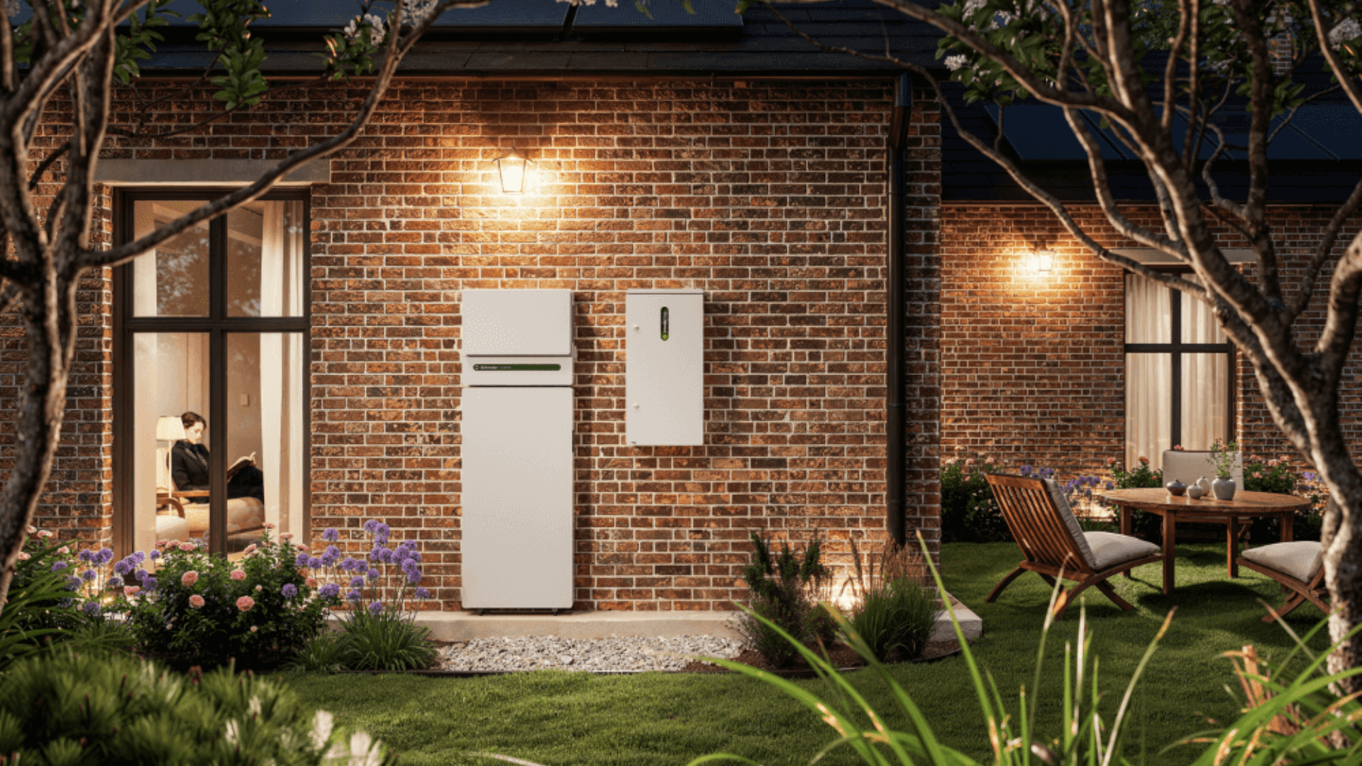 Schneider Boost Inverter Final (1) schneider electric boost inverter outside of home