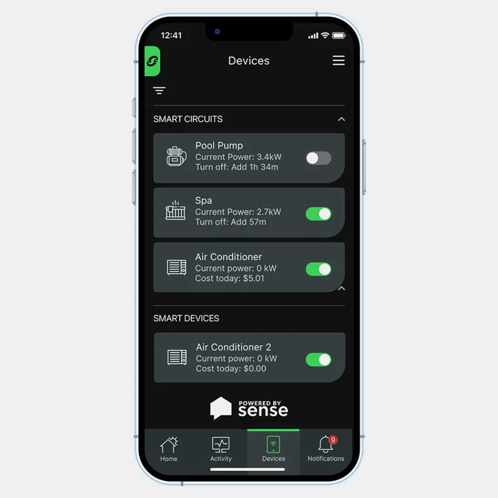 Schneider Home App schneider electric home app on a mobile phone