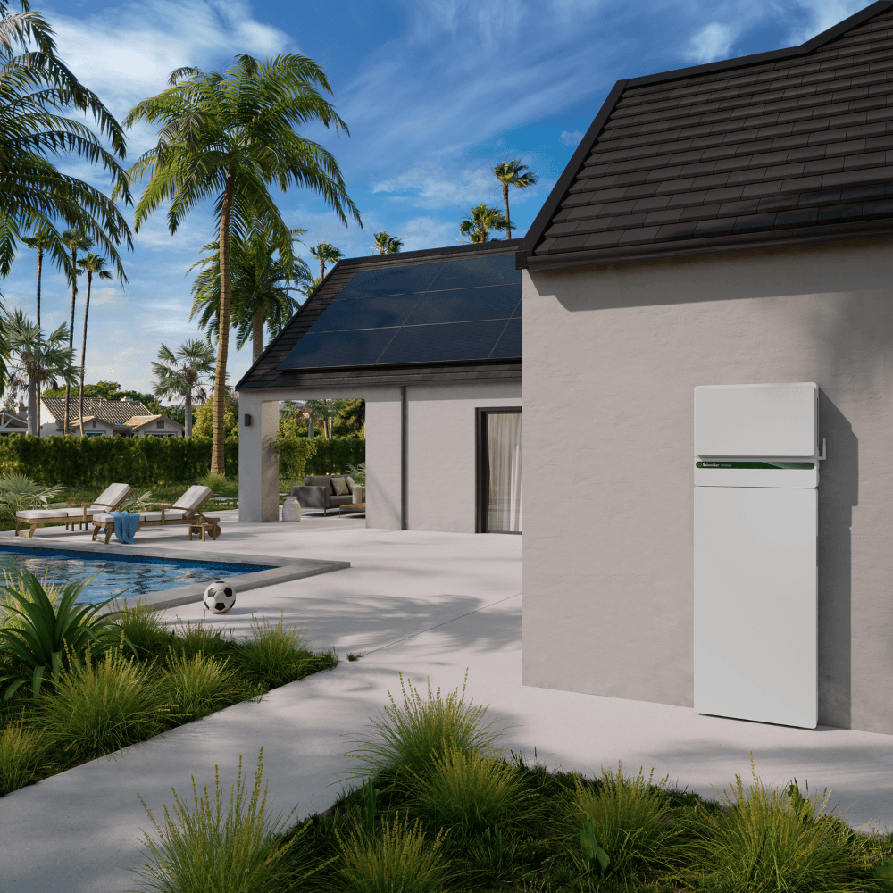 Schneider Boost Inverter schneider electric boost inverter outside next to pool